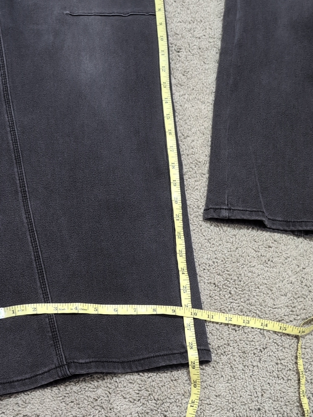 Fleece Lined Jeans Women Baggy Wide Leg Denim Pants Winter Warm Loose Fit Y2K - Picture 8 of 10
